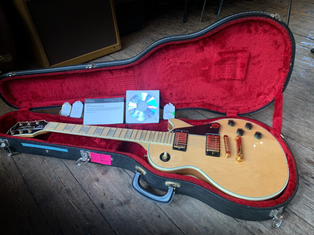 1981 Gibson Les Paul Custom Лес Пола Owned by Les Paul