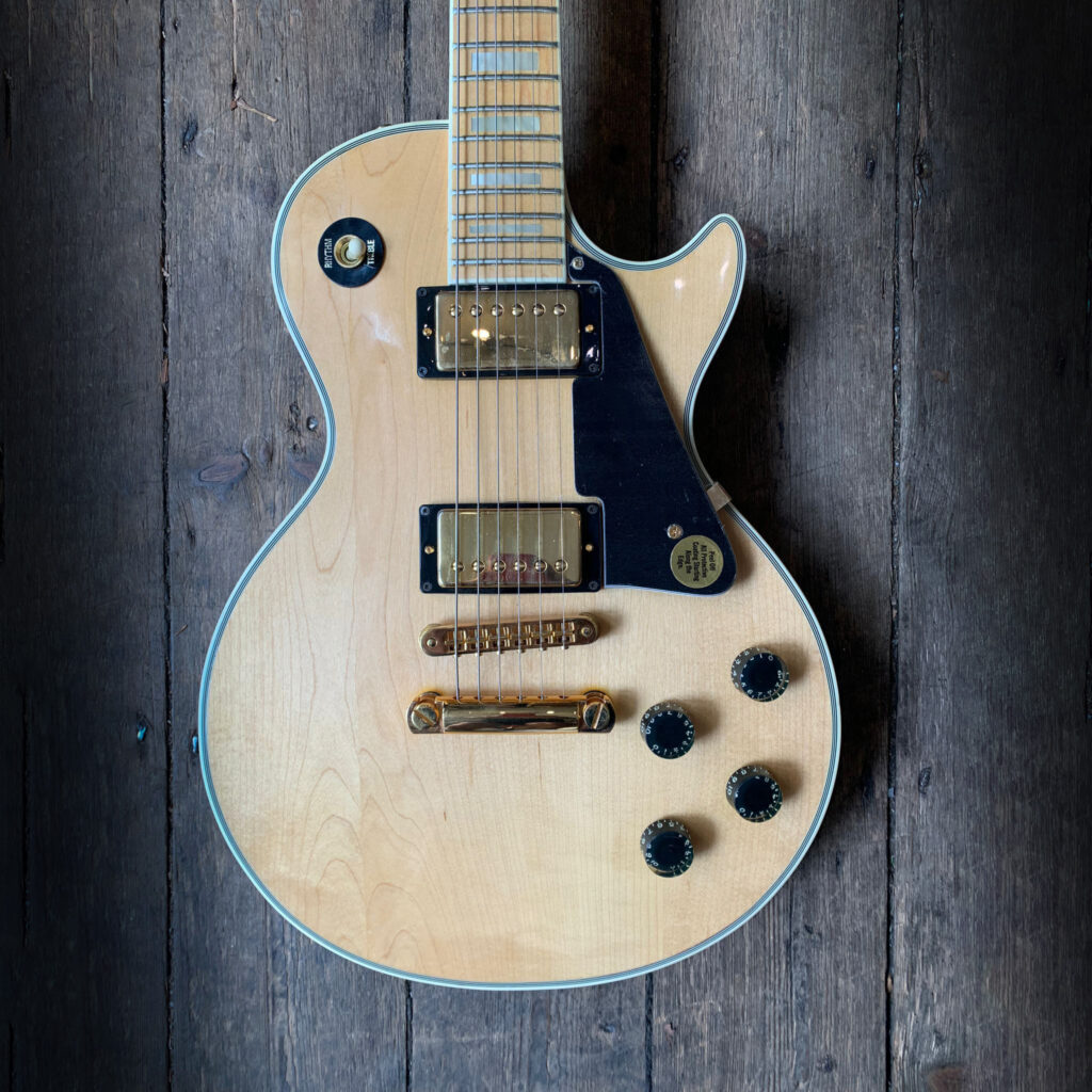 1981 Gibson Les Paul Custom Лес Пола Owned by Les Paul