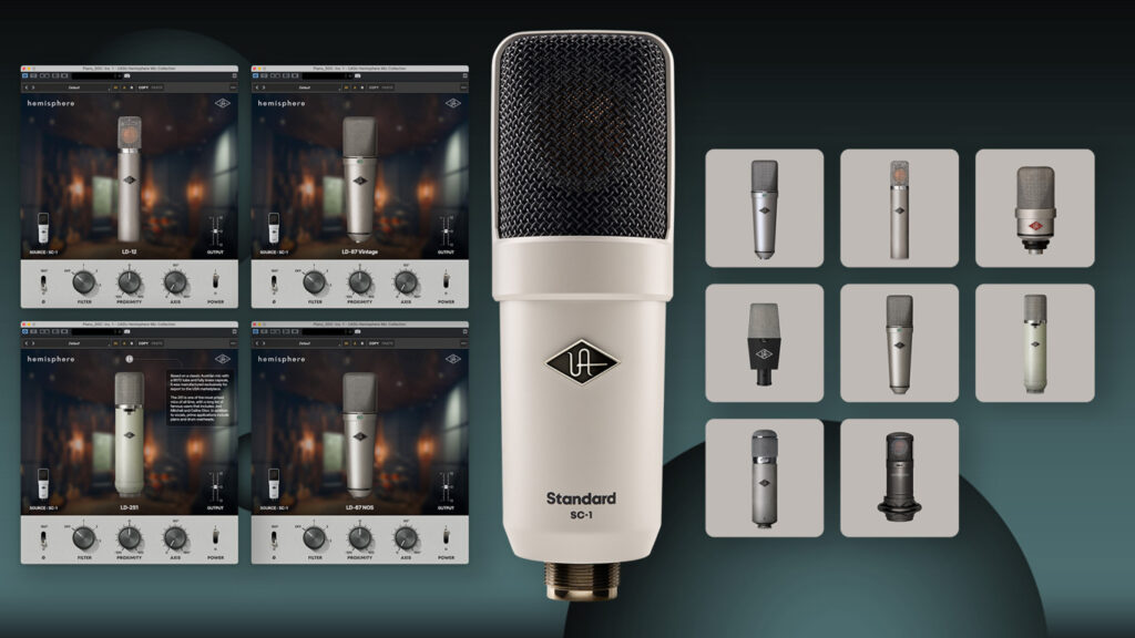 Universal Audio SC-1 моделирующий конденсаторный микрофон