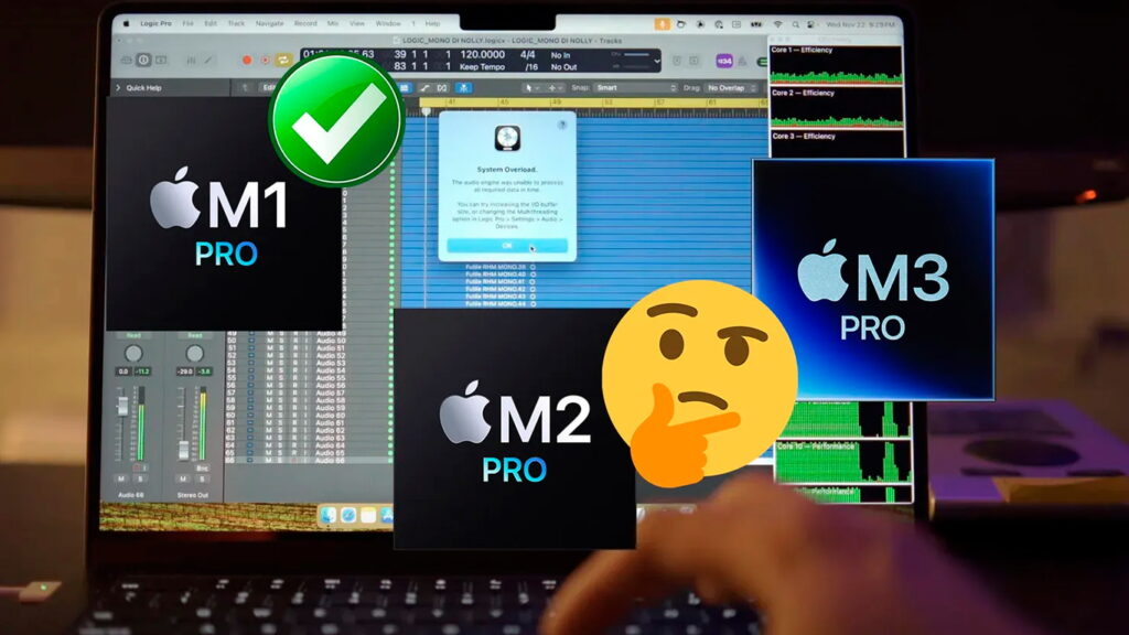 Apple M1 vs M2 vs M3 кто быстрее в DAW