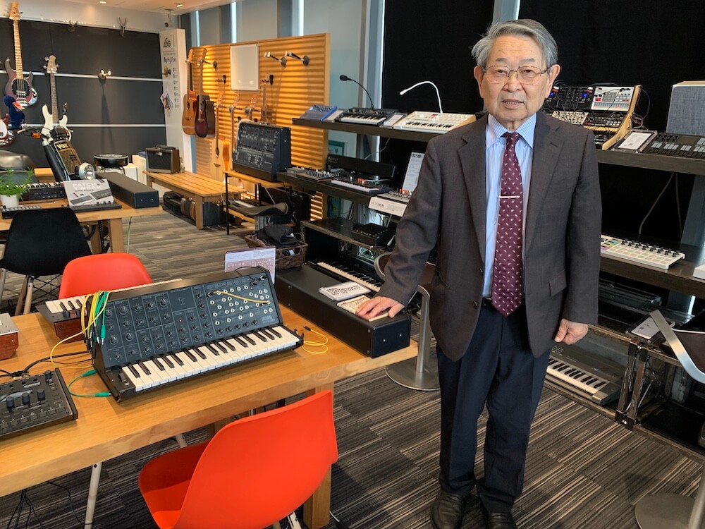 Фумио Миеда Fumio Mieda инженер Korg и создатель Korg MS-20 Poly-800