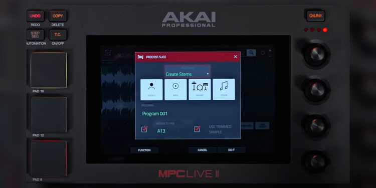 Akai MPC Stems Akai MPC научились делить аудио на стэмы (stem separation)