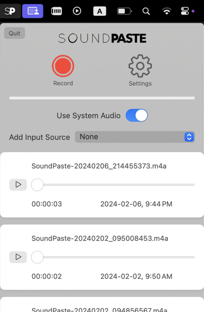 SoundPaste для захвата и сэмплирования любых источников