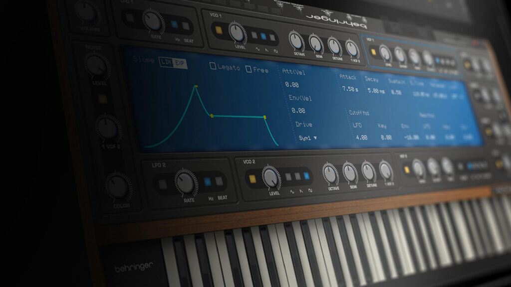 Behringer Vintage бесплатный VST-синтезатор, который непонятно, как скачать