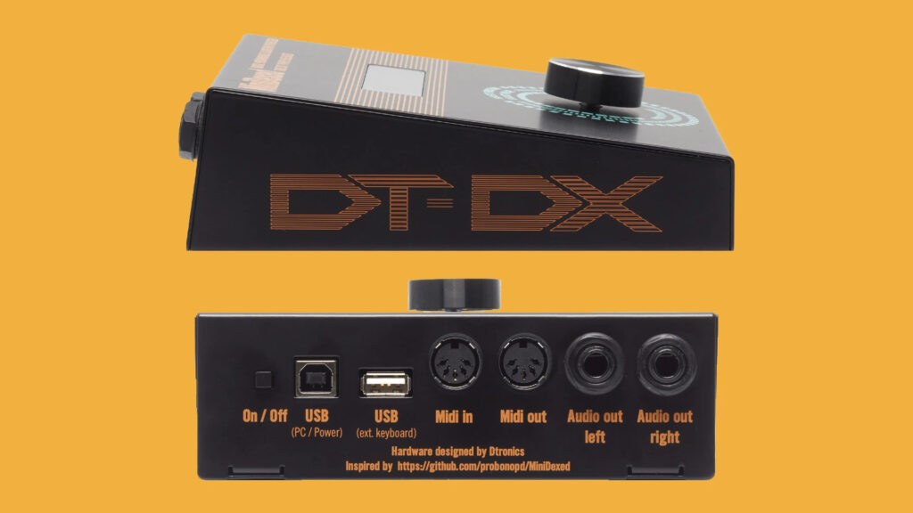 Dtronics DT-DX компактная версия Dexed