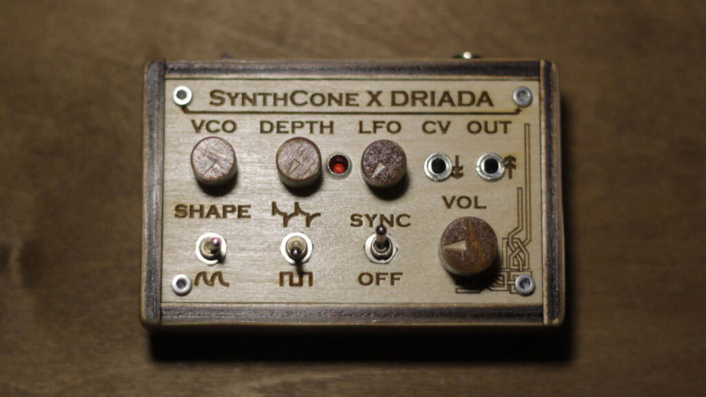 SynthCone x DRIADA