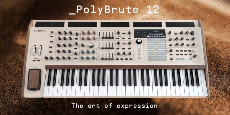 Arturia PolyBrute 12 улучшенная версия полифонического синтезатора