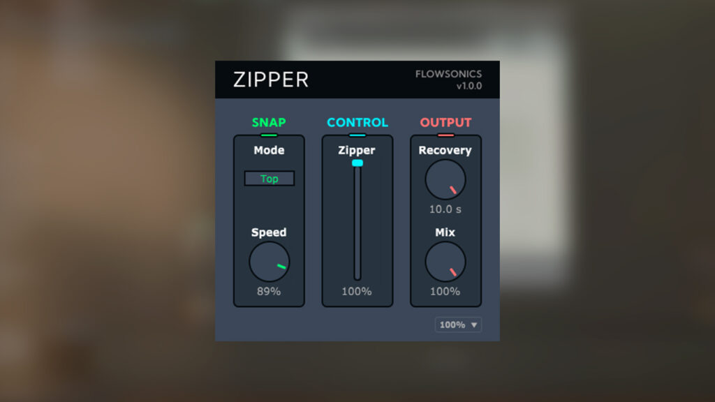 Flowsonics Zipper