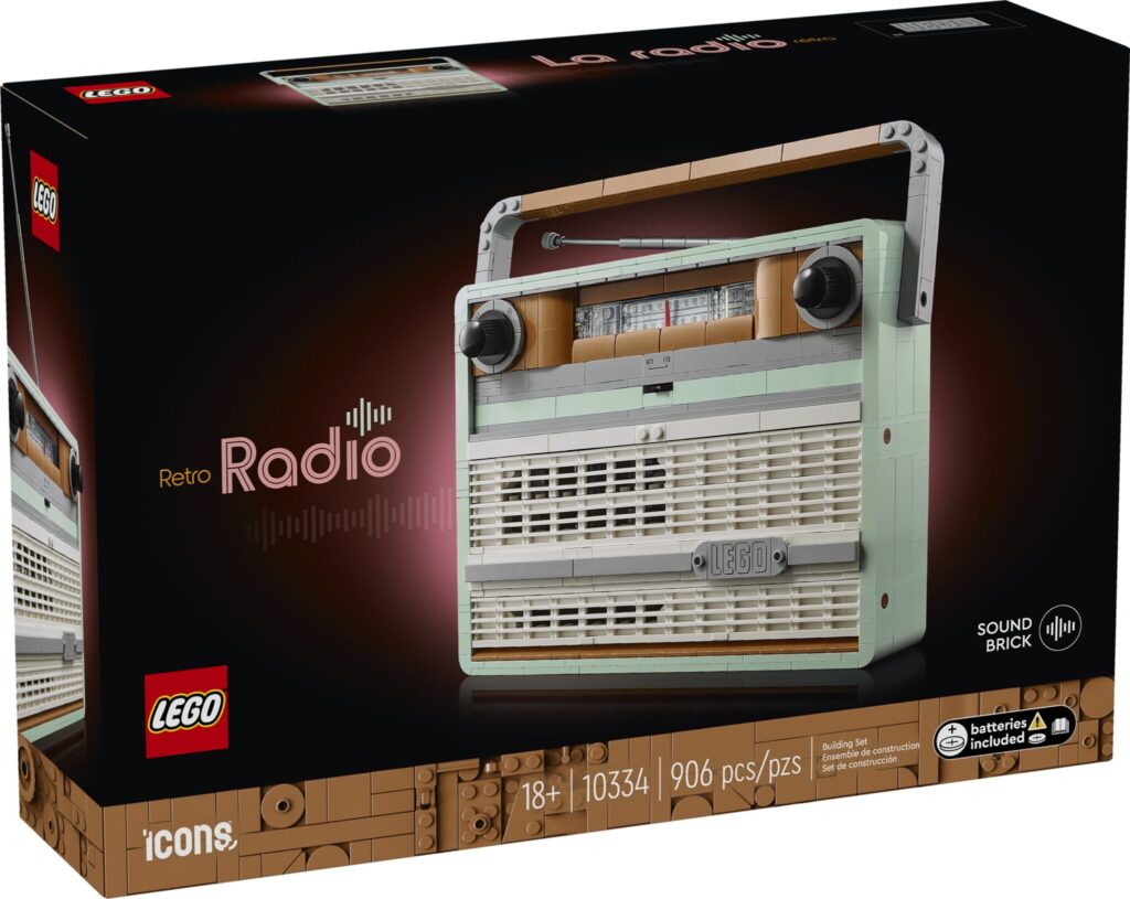 Ретро-радио LEGO Icons 10334 Retro Radio