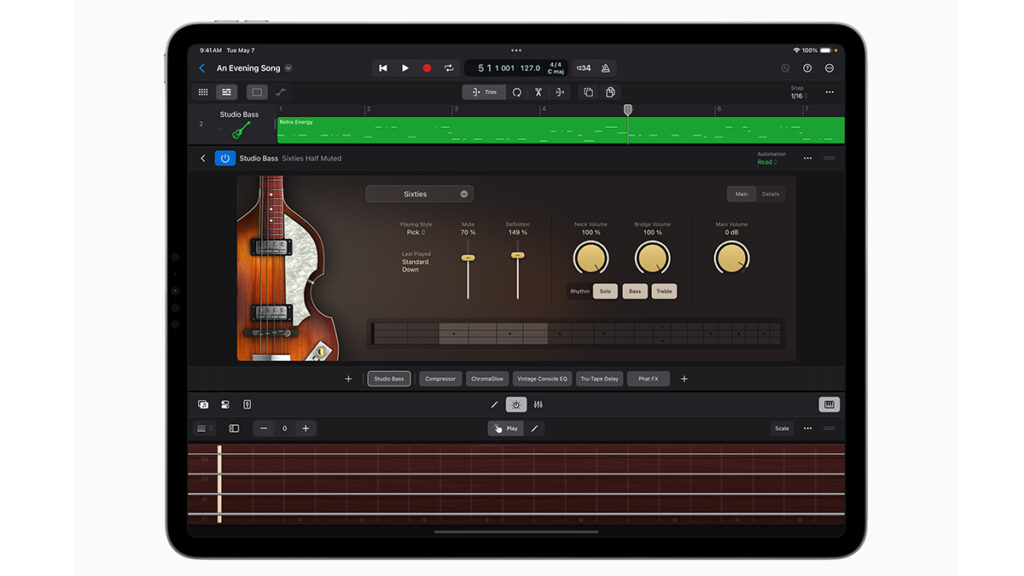 Logic Pro 11 Bass Player