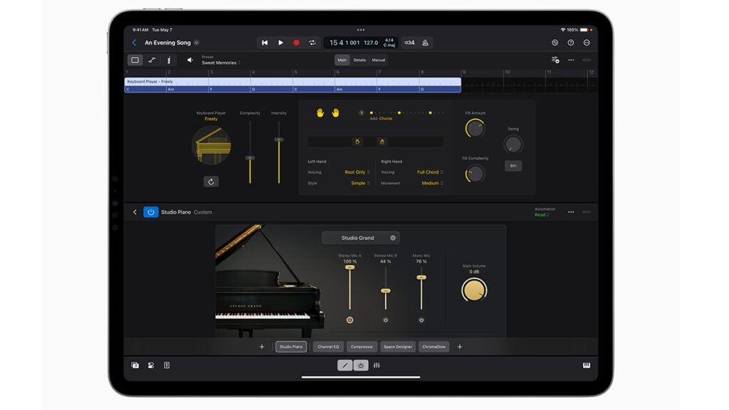 Logic Pro 11 Keyboard Player