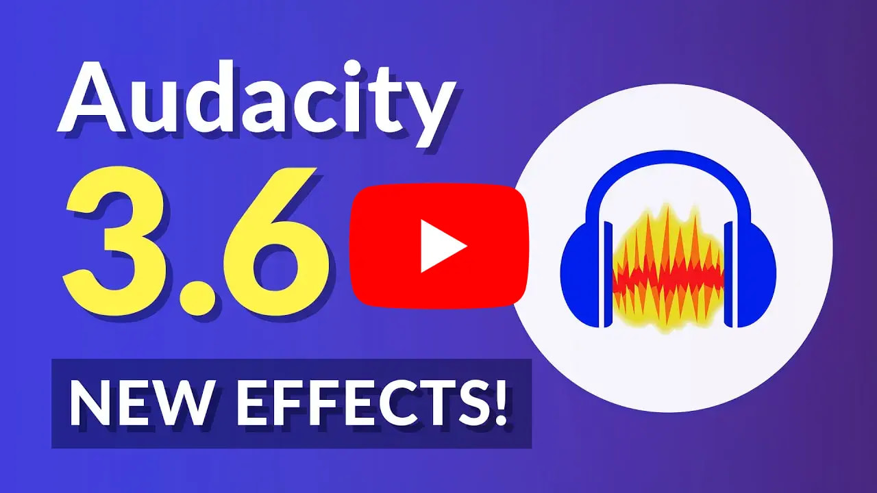 Вышел Audacity 3.6 с новым интерфейсом и эффектами
