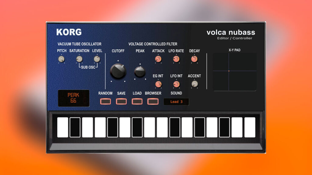 Korg Volca nubass Editor Momo Muller