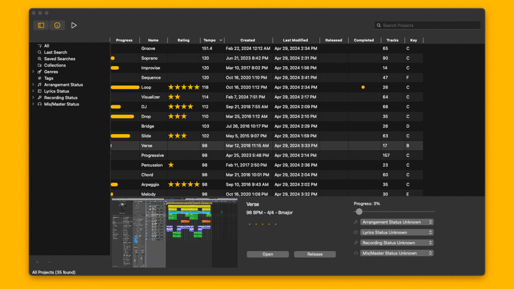 Logic Buddy менеджмент проектов Logic Pro