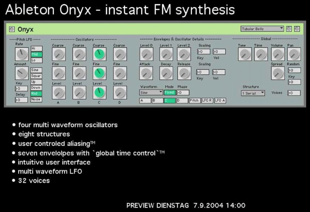 Ableton Onyx