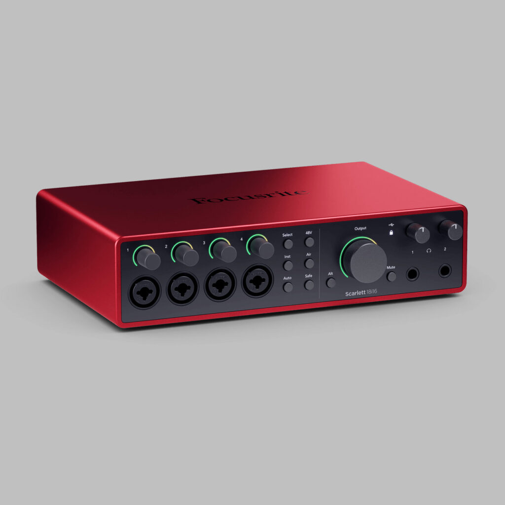 Focusrite Scarlett 18i16 4th Gen