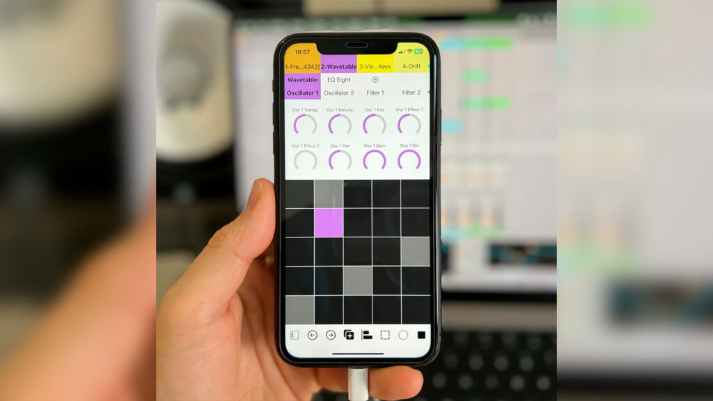 Project7III Tap Ableton Live iOS Controller