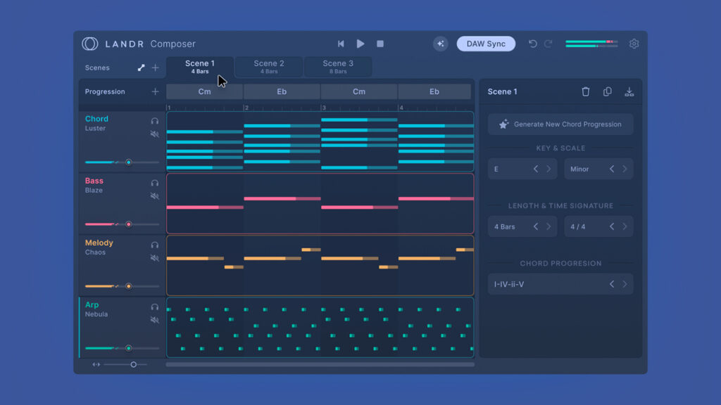 LANDR Composer