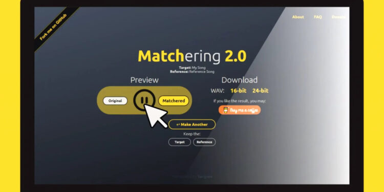 Matchering 2.0 признали лучшим алгоритмом мастеринга