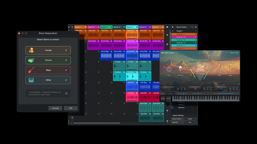 Stem Separation PreSonus Studio One Pro 7