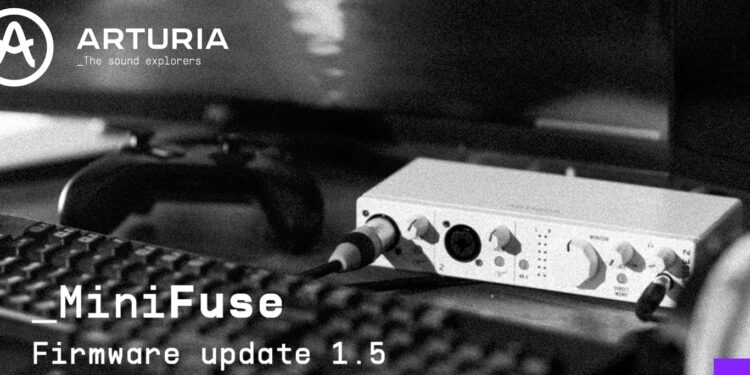 Arturia MiniFuse 1.5 update firmware