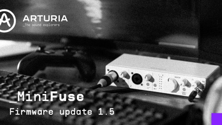 Arturia MiniFuse 1.5 update firmware