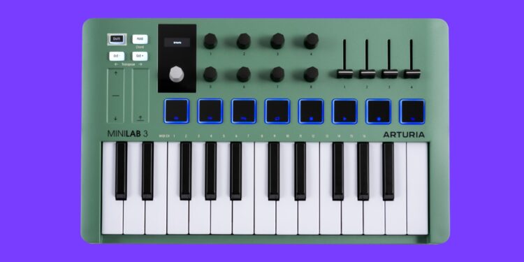 Arturia MiniLab 3 Mint