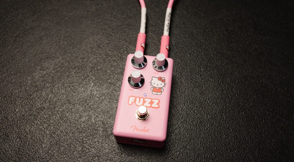 Fender® x Hello Kitty® Pink Fuzz Pedal