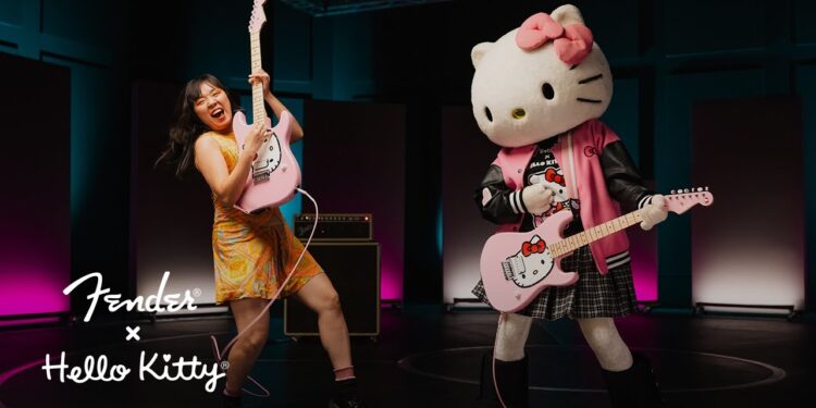 Fender Hello Kitty Collection