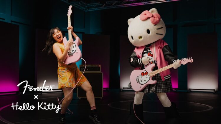 Fender Hello Kitty Collection