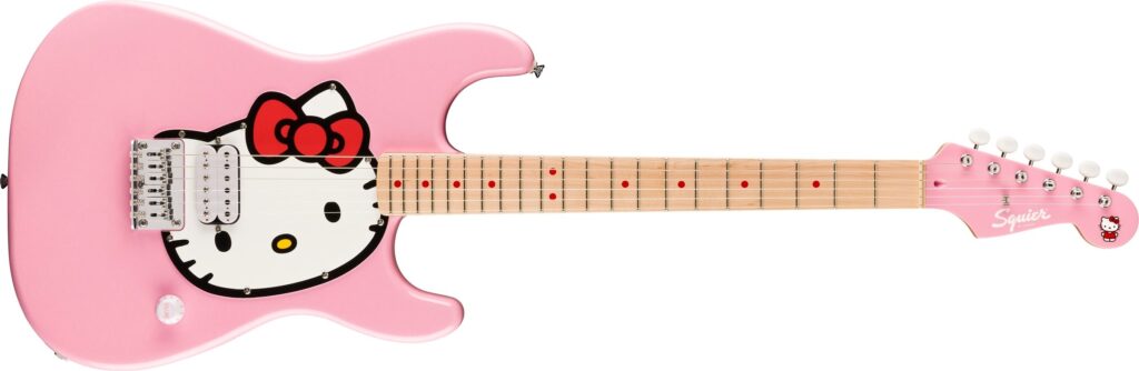 Fender x Hello Kitty Pink Stratocaster