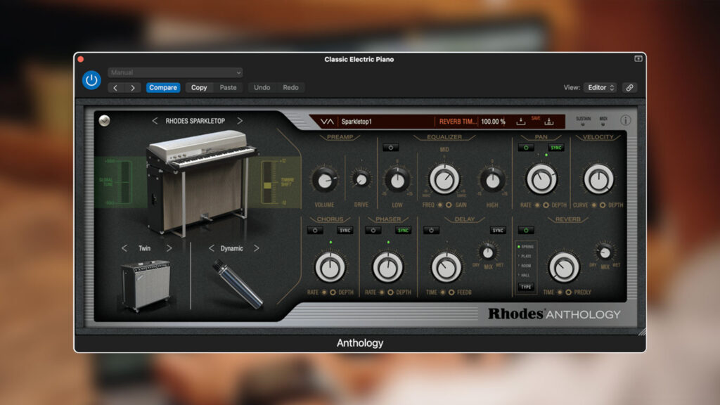 Rhodes Anthology Plugin GUI