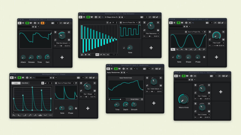 Steinberg Cubase 14 Modulators