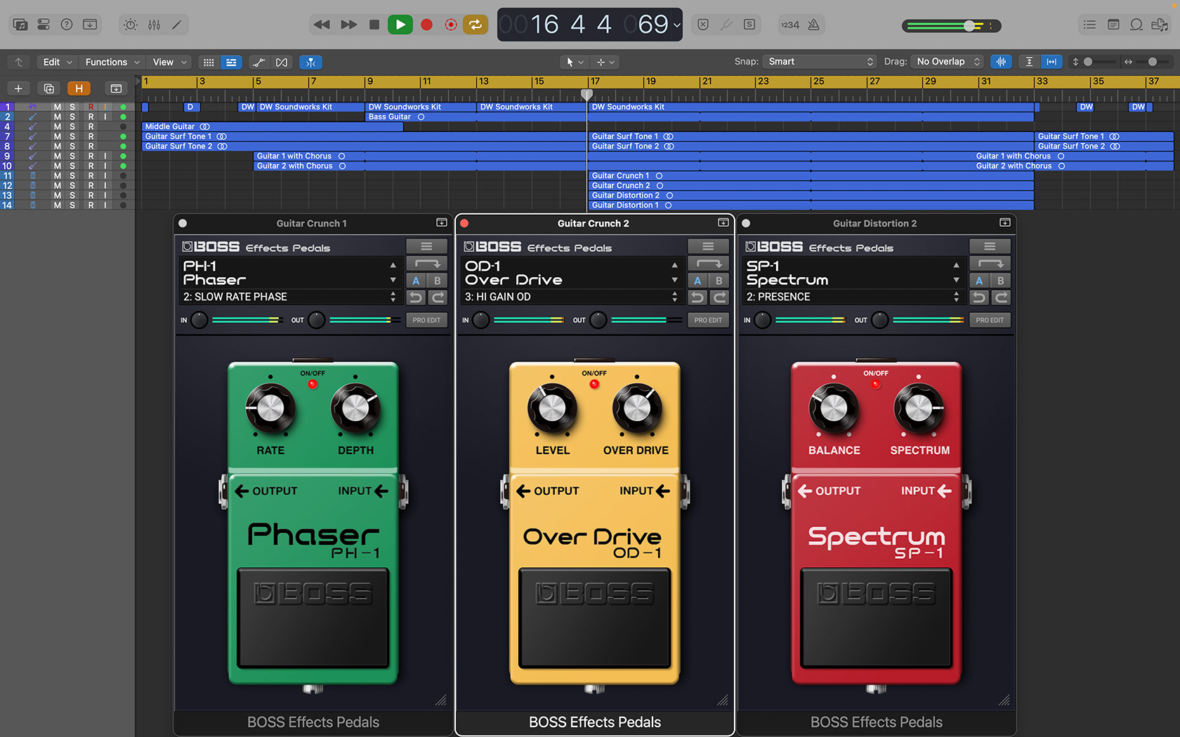 BOSS Effects Pedals VST
