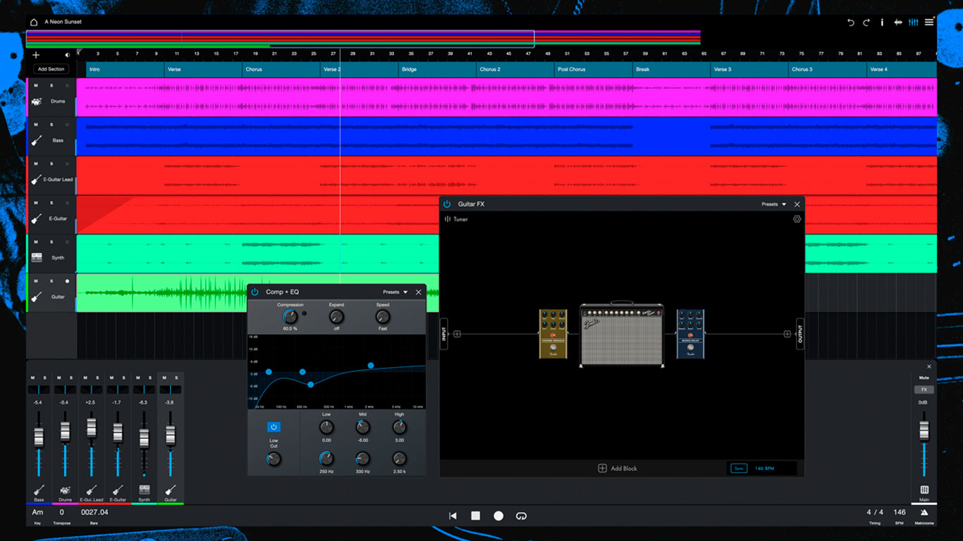 Fender Studio бесплатная DAW
