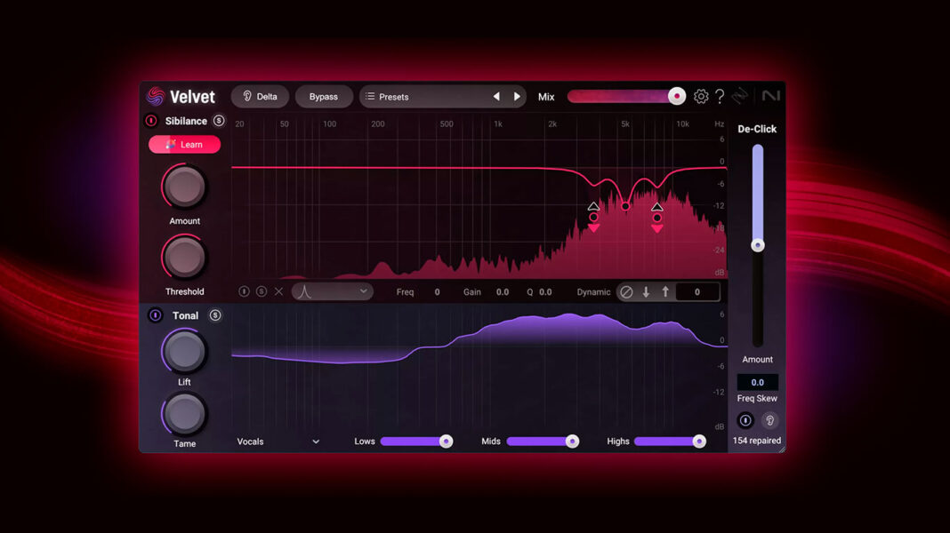 iZotope Velvet умный де-эссер