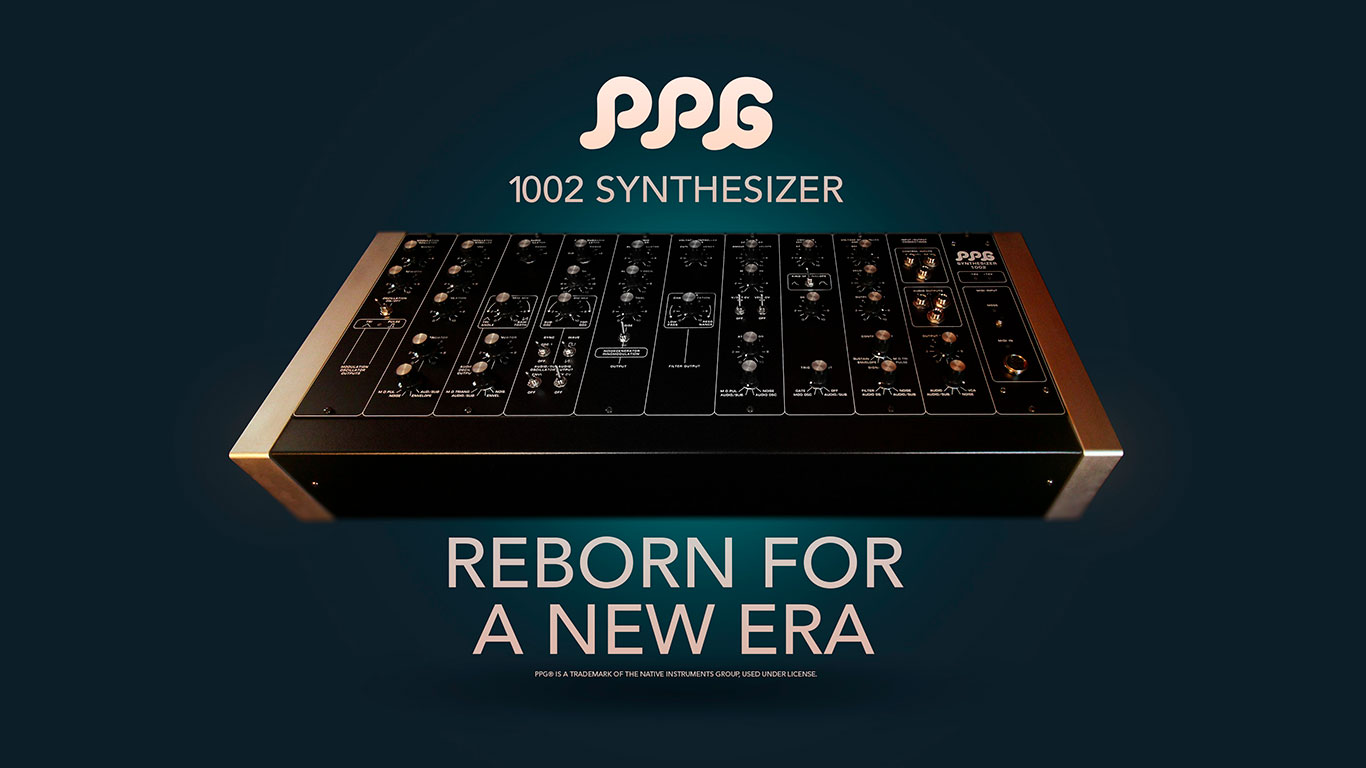 PPG Synth показала переиздание PPG 1002 — «последний полностью аналоговый синтезатор» компании обойдётся в кругленькую сумму