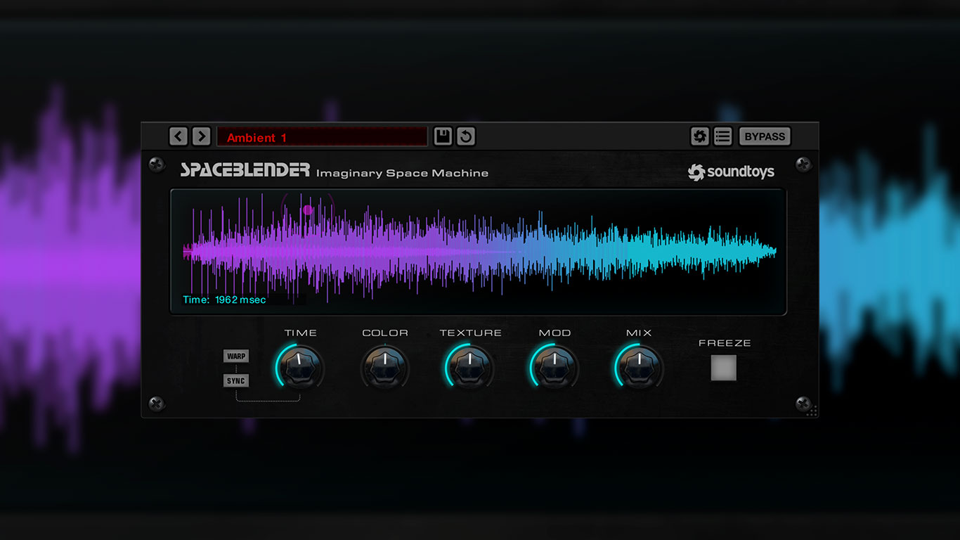 Ревербератор Soundtoys SpaceBlender можно скачать бесплатно до 22 мая — затем его стоимость возрастёт до $99