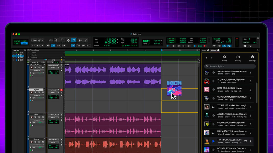Avid Pro Tools 2025.6 с интегрированным Splice