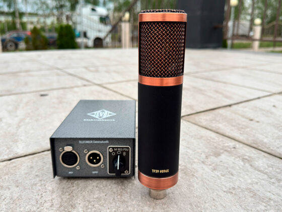 Микрофон Telefunken TF39 Copperhead Deluxe и блок питания