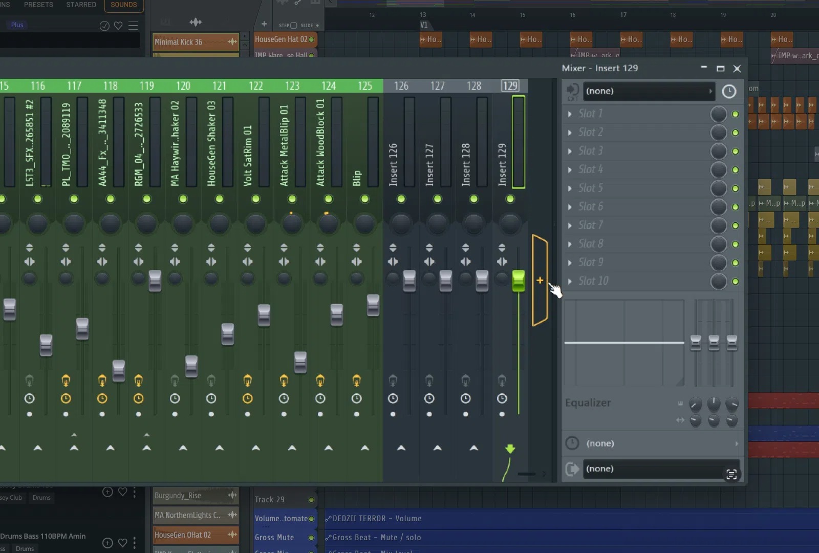 FL Studio 2025 Dynamic Mixer Tracks