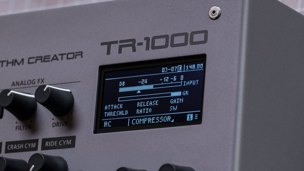 Roland TR-1000 флагманская драм-машина