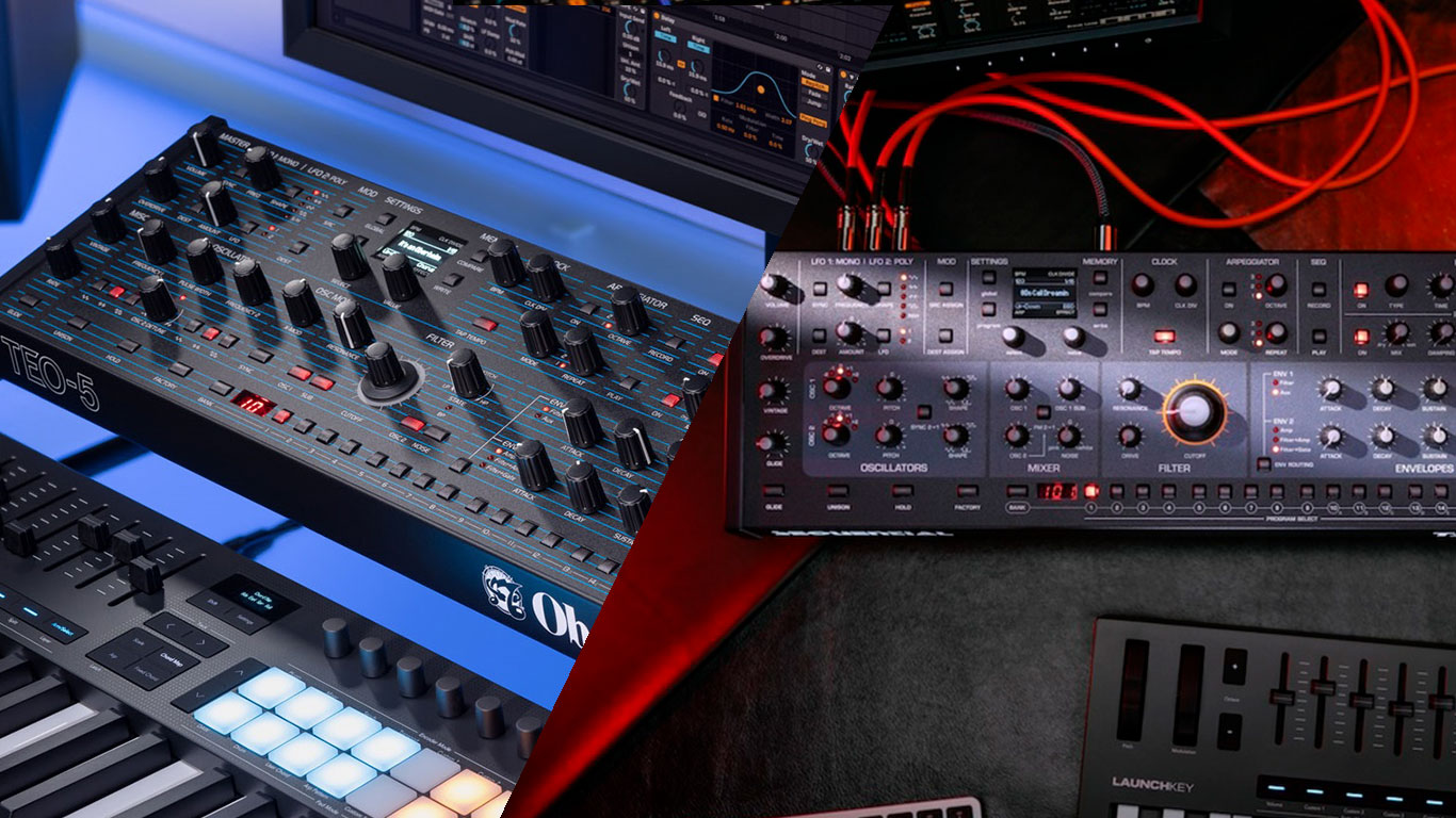 Oberheim TEO-5 и Sequential Take 5 теперь можно объединять в цепь: два маленьких синтезатора работают как один