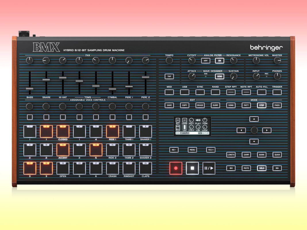 Behringer представила BMX — доступную «реинкарнацию» легендарной Oberheim DMX за $459