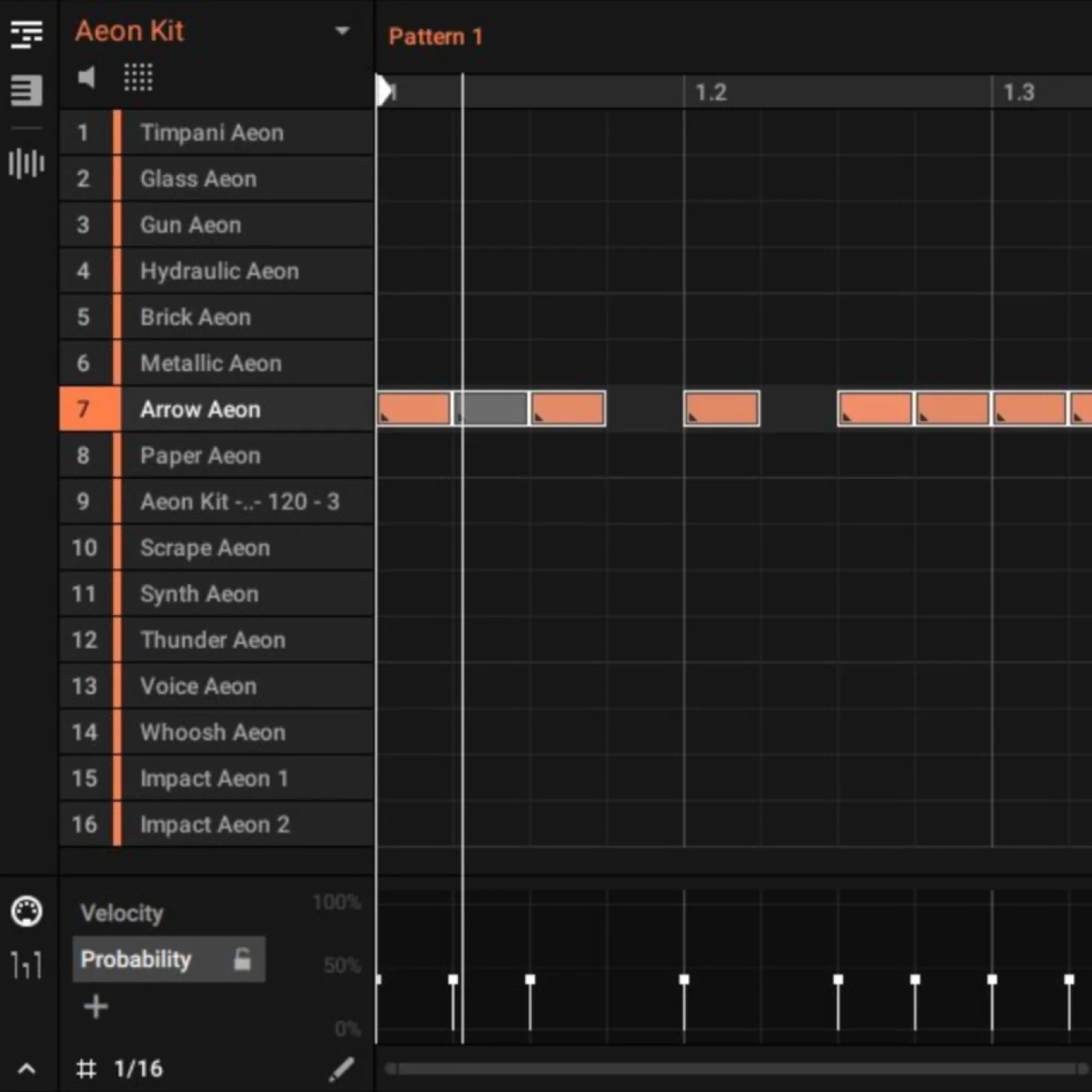 Maschine 3.7 управление вероятностями событий