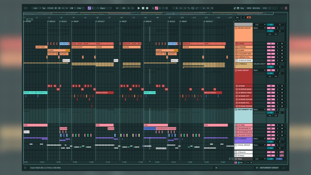 Бесплатный шаблон проекта Stencils Ableton Templates